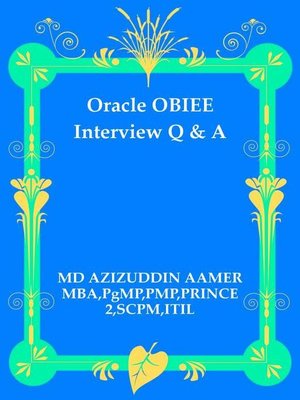 cover image of Oracle OBIEE Interview Q & A